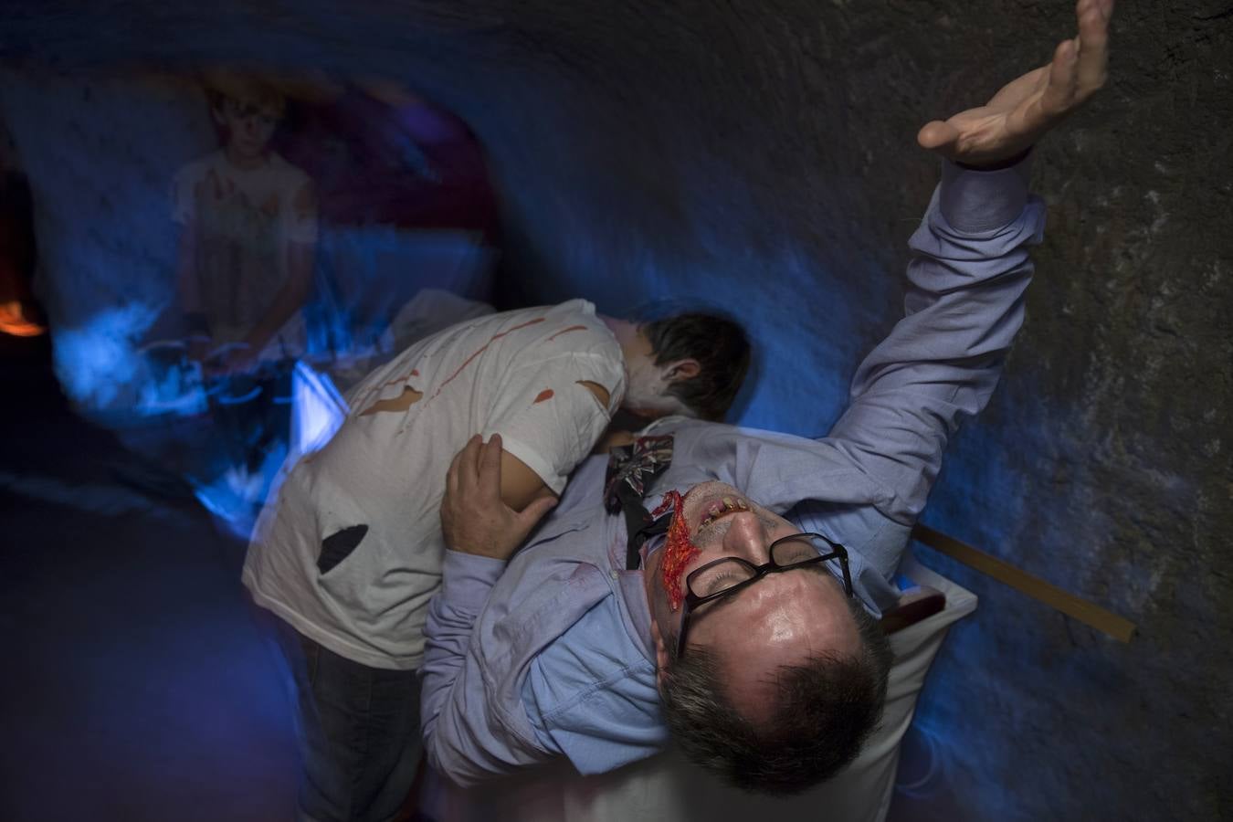 El Pasaje del Terror en Churriana, en fotos (I)