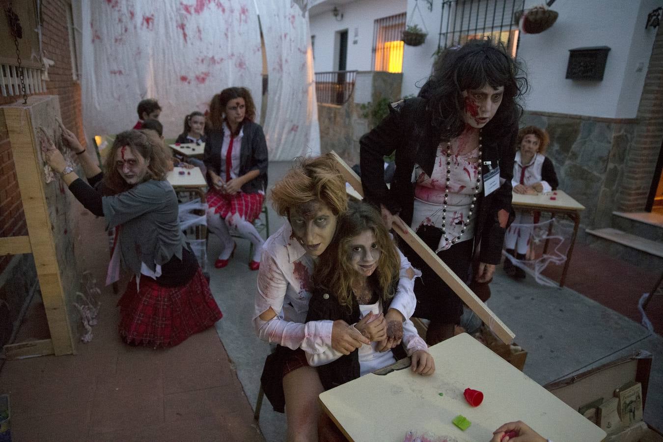 El Pasaje del Terror en Churriana, en fotos (I)