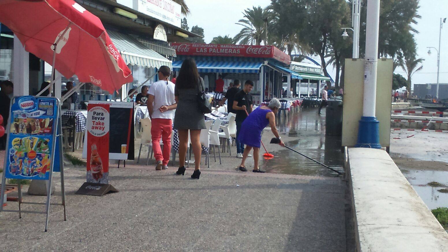 Zona de Las Acacias de Pedregalejo. 