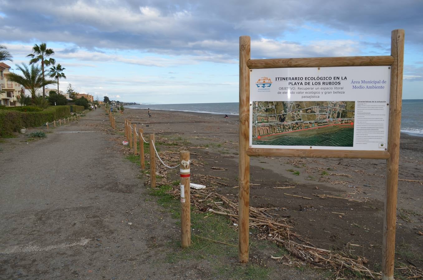 Benagalbón, Torre del Mar, Torrox y Nerja tras el temporal
