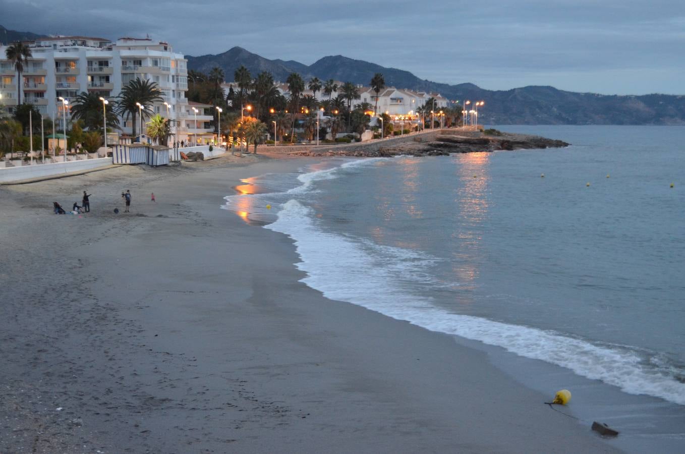 Benagalbón, Torre del Mar, Torrox y Nerja tras el temporal