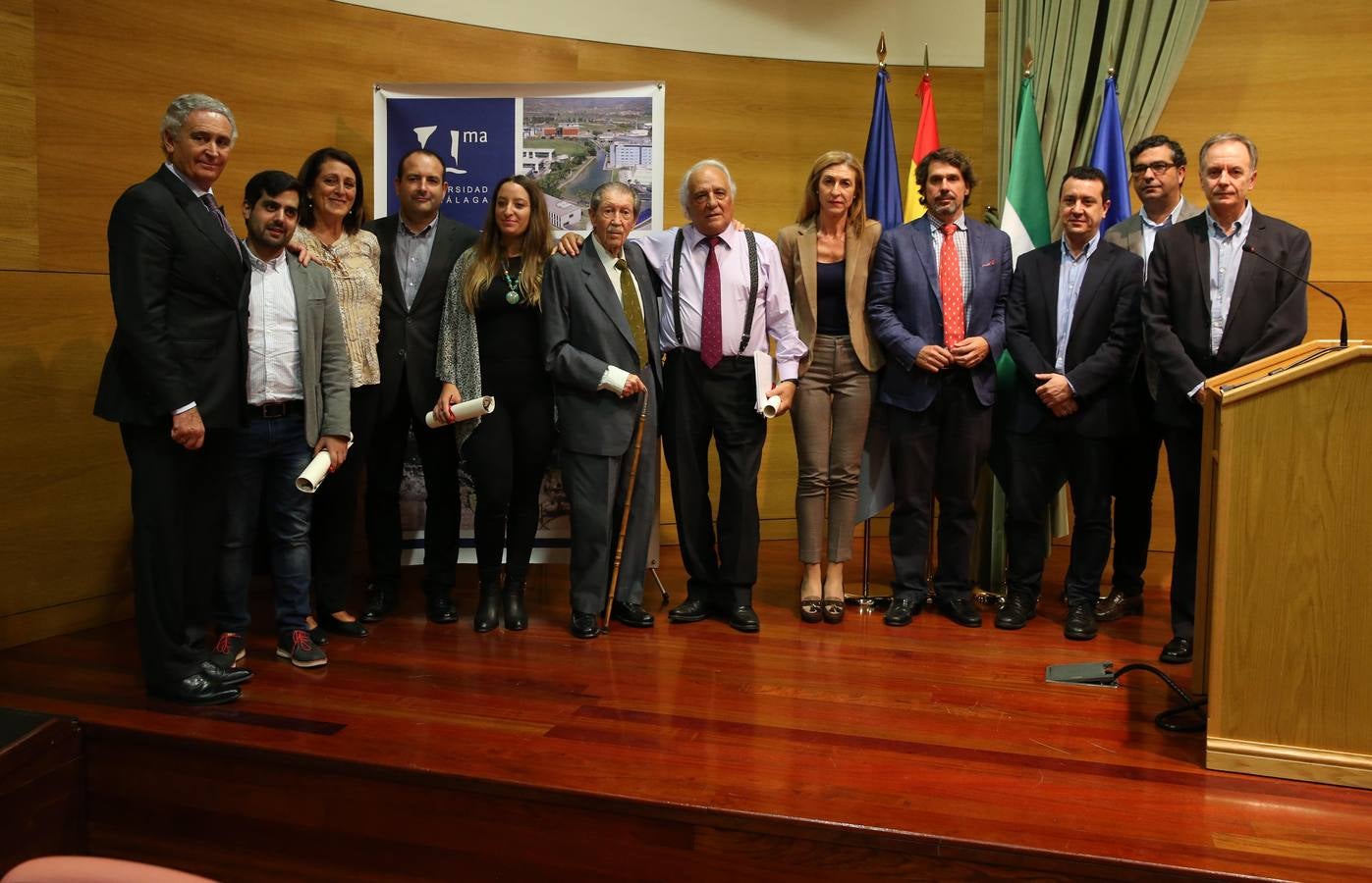 Fotos de la entrega del premio Manuel Alcántara de Periodismo