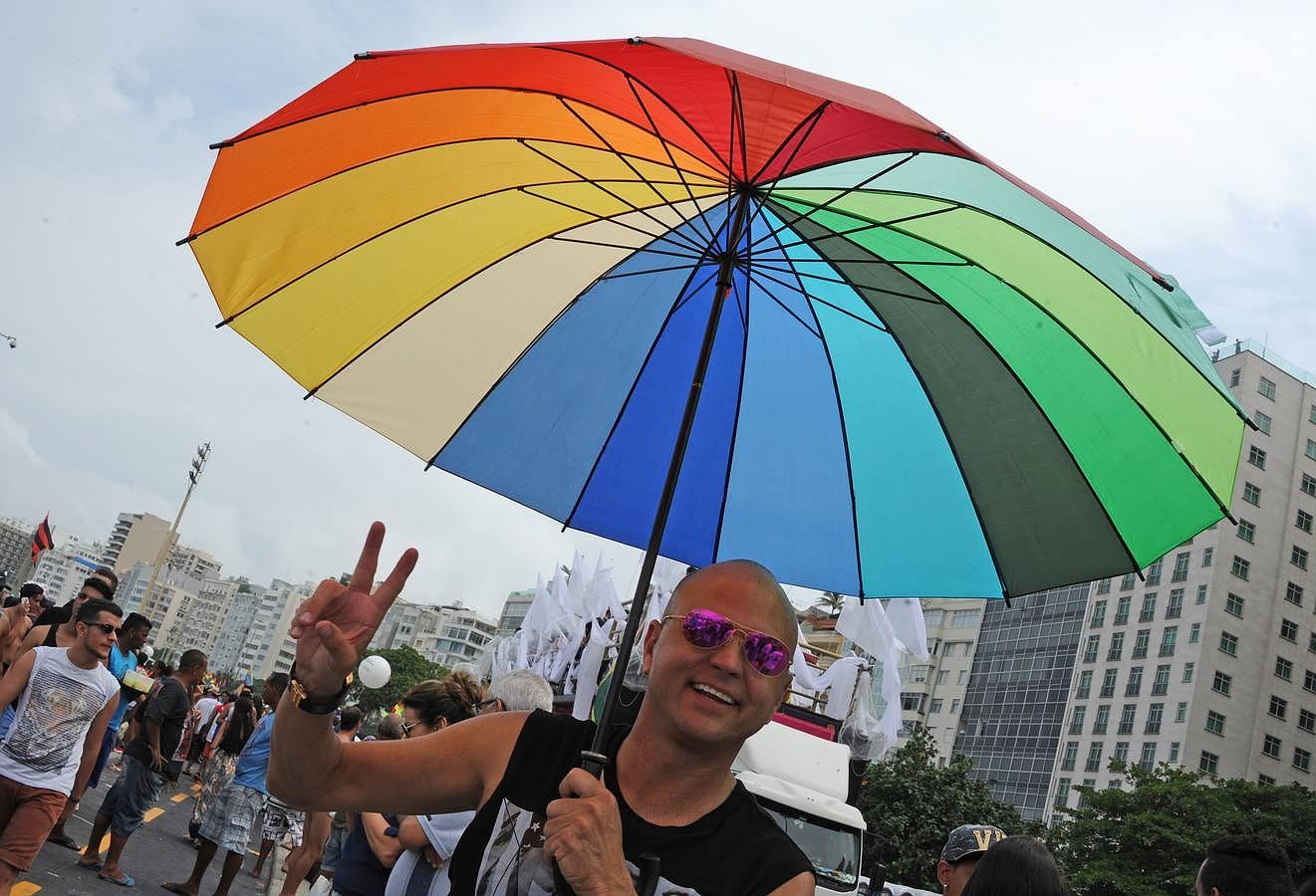 Río de Janeiro se llena de color con la Fiesta del Orgullo Gay