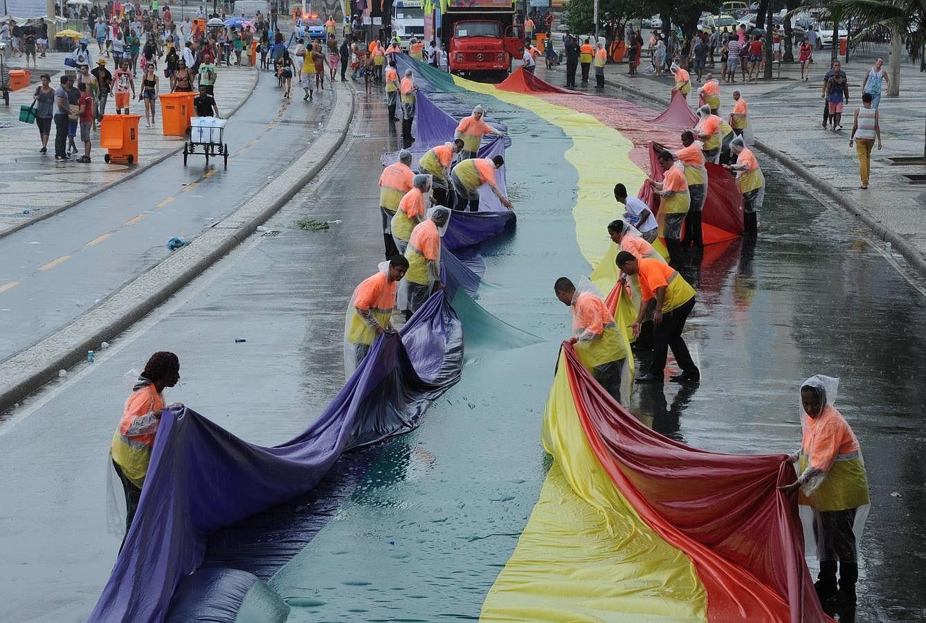 Río de Janeiro se llena de color con la Fiesta del Orgullo Gay