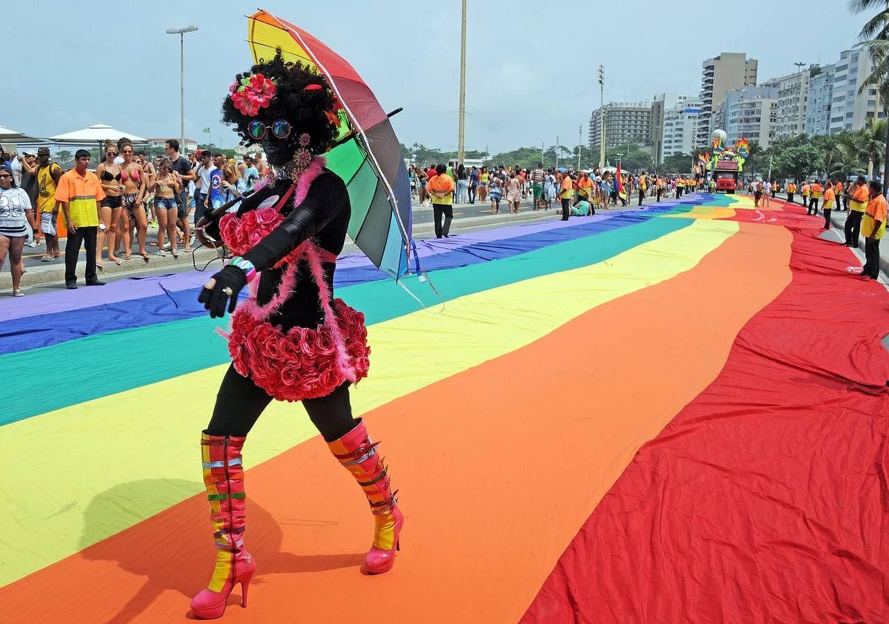 Río de Janeiro se llena de color con la Fiesta del Orgullo Gay