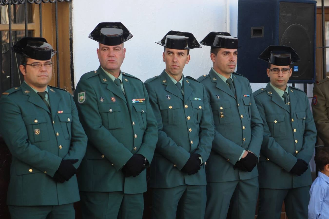 Homenaje al comandante Benítez en El Burgo