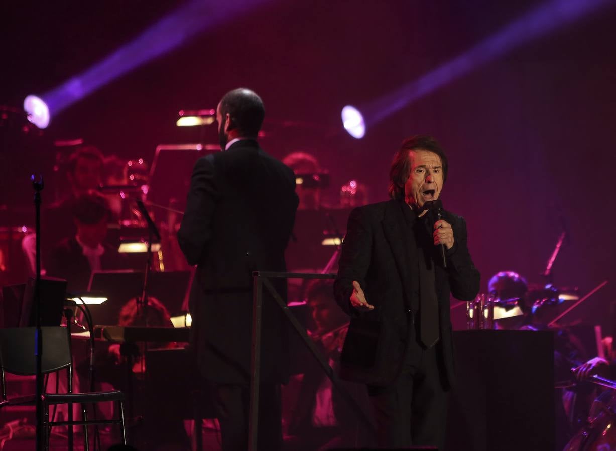 Raphael, en el Palacio de Congresos de Málaga