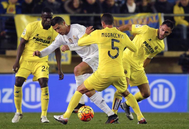 Las mejores imágenes del Villarreal - Real Madrid