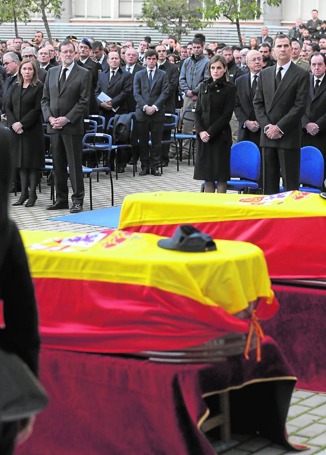 Funeral por los dos policías asesinados en Kabul