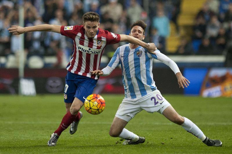 Las mejores imágenes del Málaga-Atlético