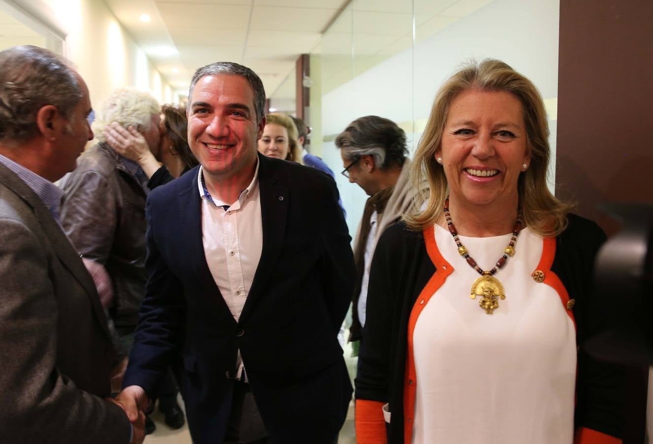 Sonrisas en el PP tras conocerse los resultados