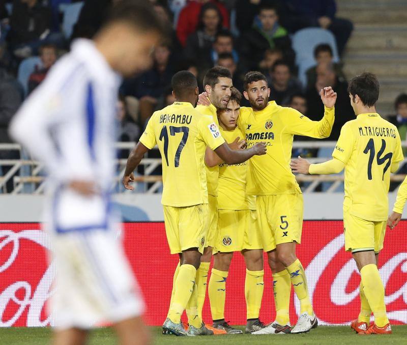 Las mejores imágenes del Real Sociedad - Villarreal