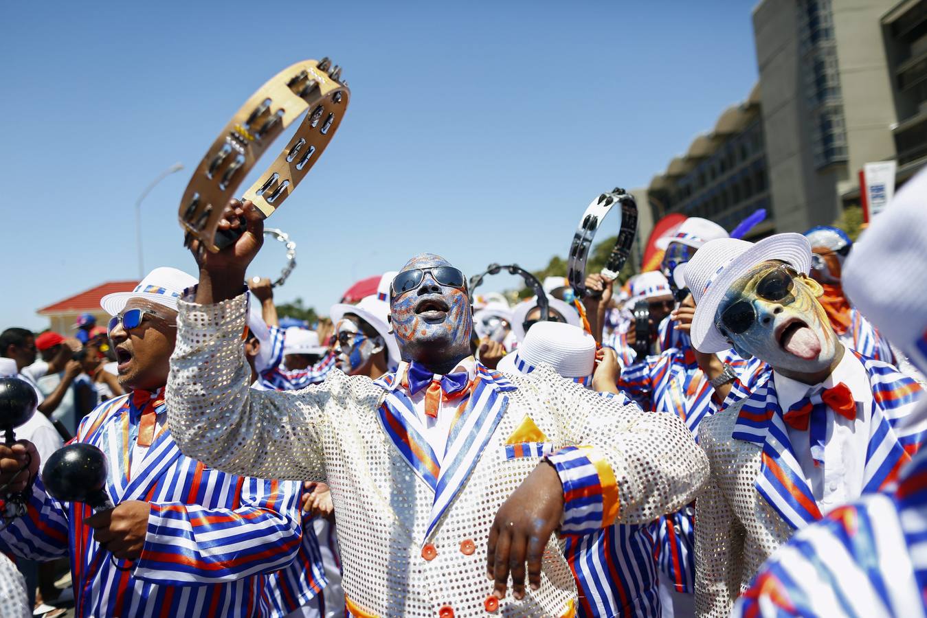 Carnaval para recibir el 2016 en Sudáfrica