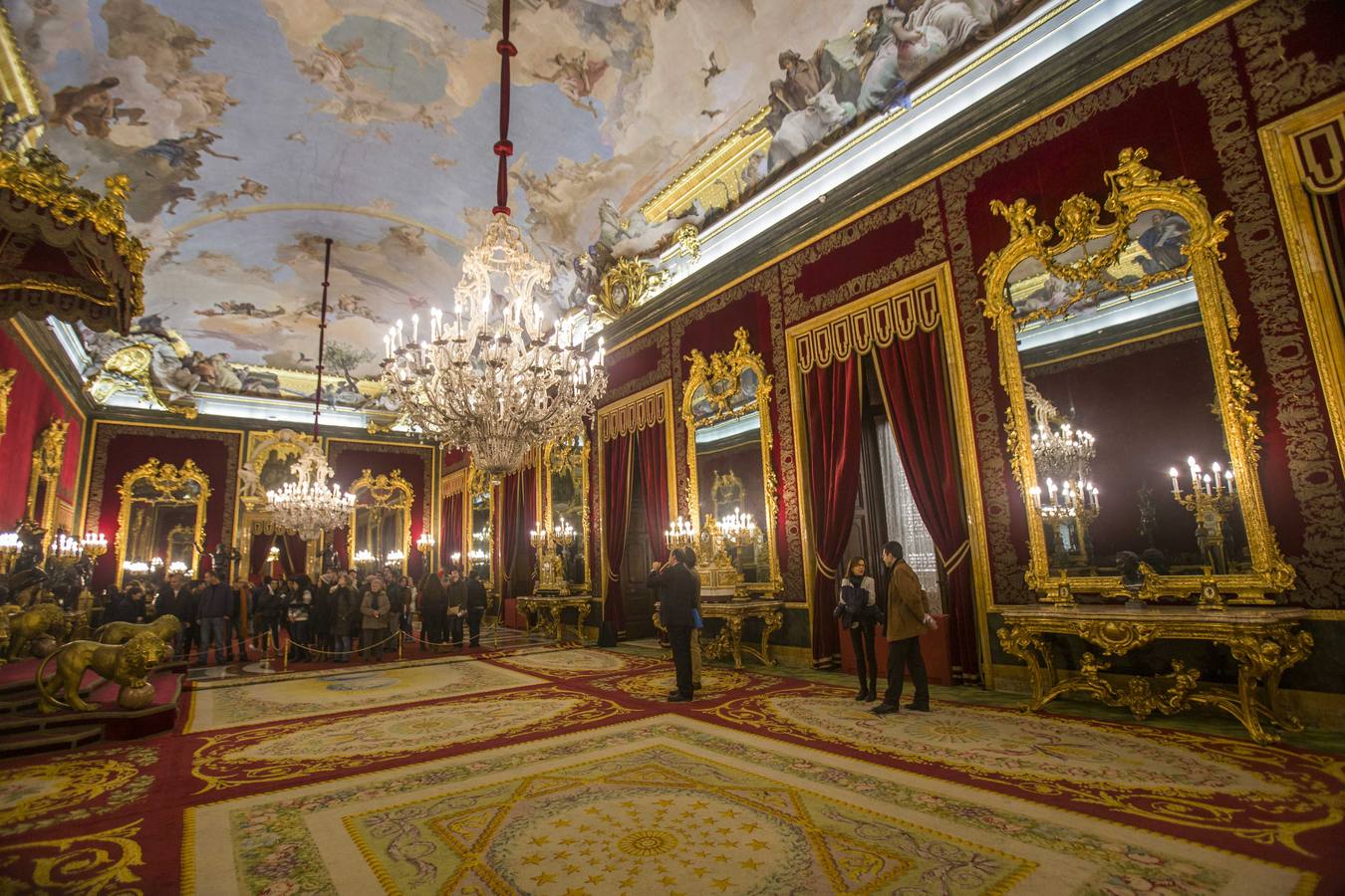 El Palacio Real, por dentro