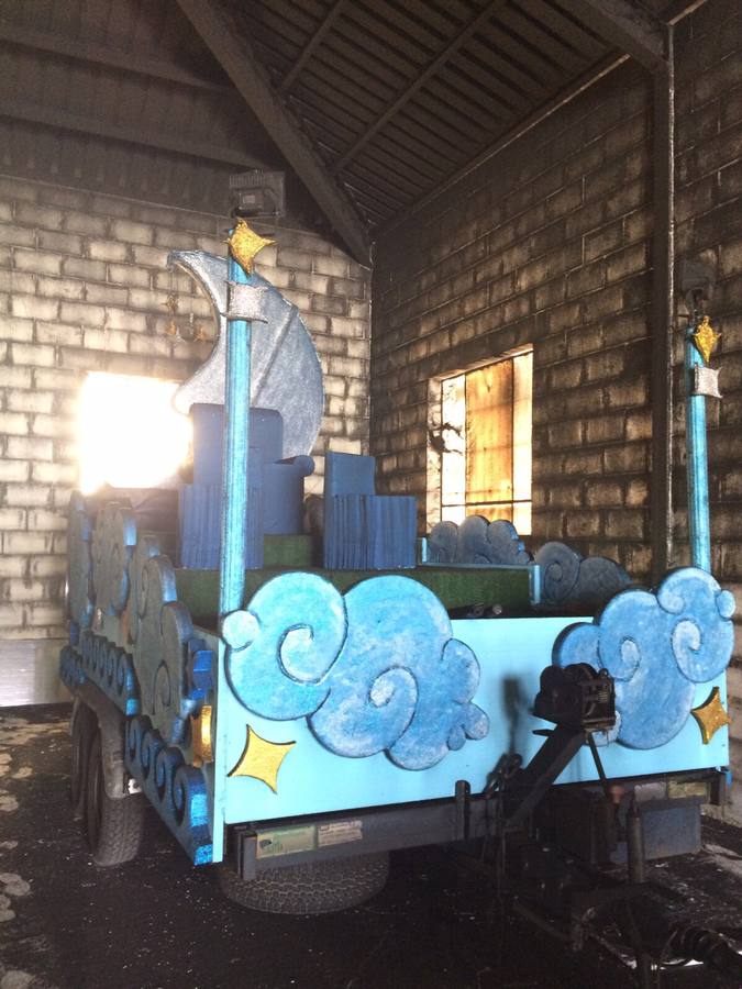 Encuentran quemadas las carrozas de los Reyes Magos de Arriate