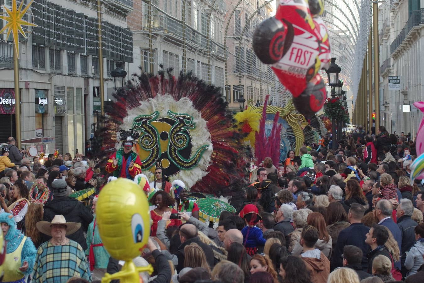 El desfile de Carnaval de Málaga, en imágenes