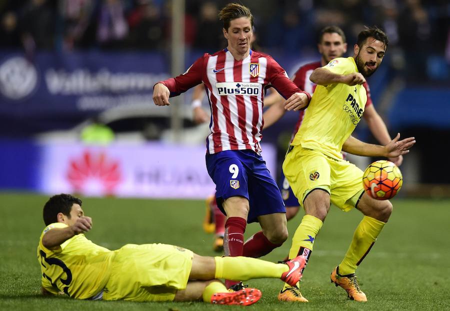 Las mejores imágenes del Atlético de Madrid - Villarreal