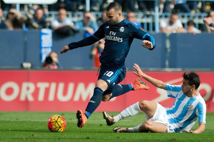 Las mejores imágenes del Málaga - Real Madrid