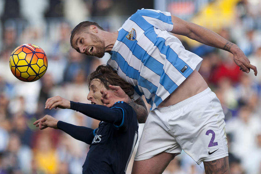 Las mejores imágenes del Málaga - Real Madrid