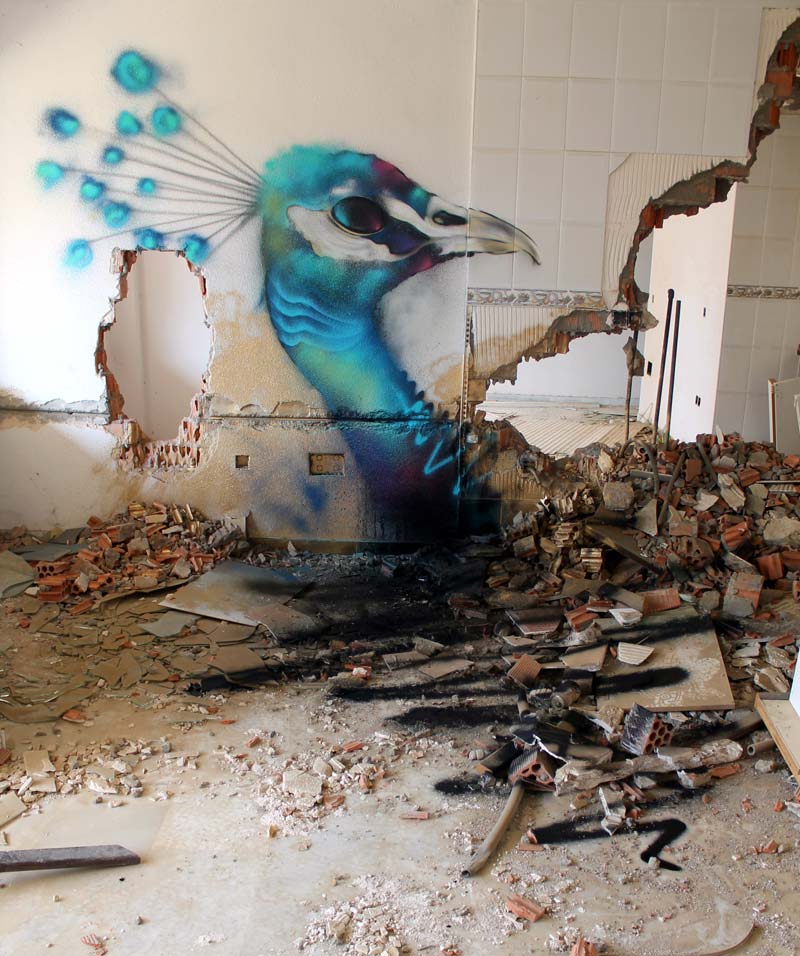 El grafiti salvaje de Ddarko