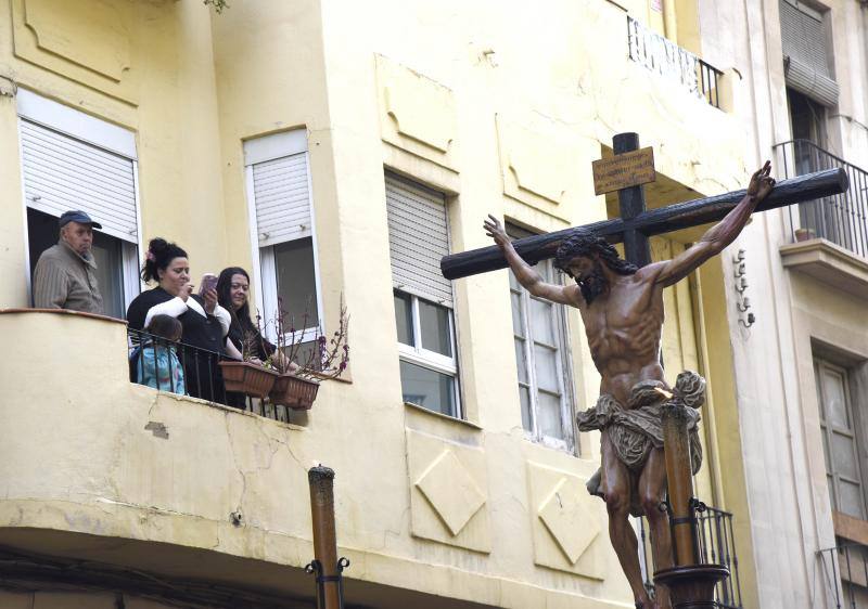 Crucifixión en la Semana Santa de Málaga 2016