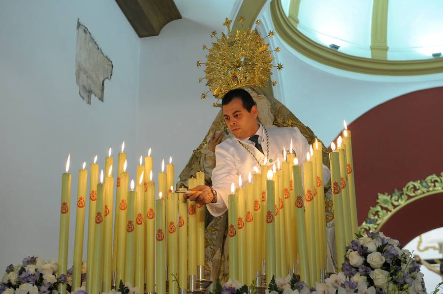 Fotos de la procesión del Cristo atado a la columna en Marbella