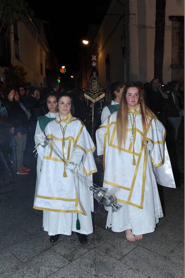 Fotos de la procesión del Cristo atado a la columna en Marbella