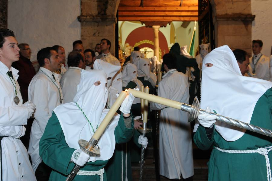 Fotos de la procesión del Cristo atado a la columna en Marbella