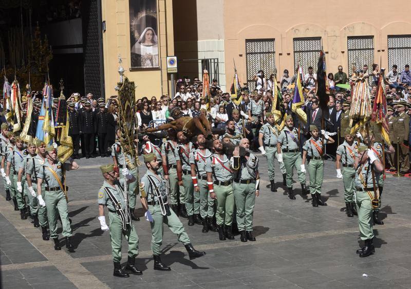 La Legión en el traslado de Mena