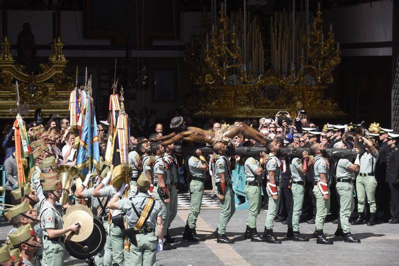 La Legión en el traslado de Mena