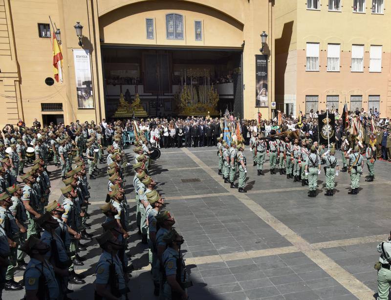 La Legión en el traslado de Mena