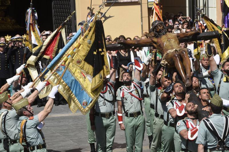 La Legión en el traslado de Mena