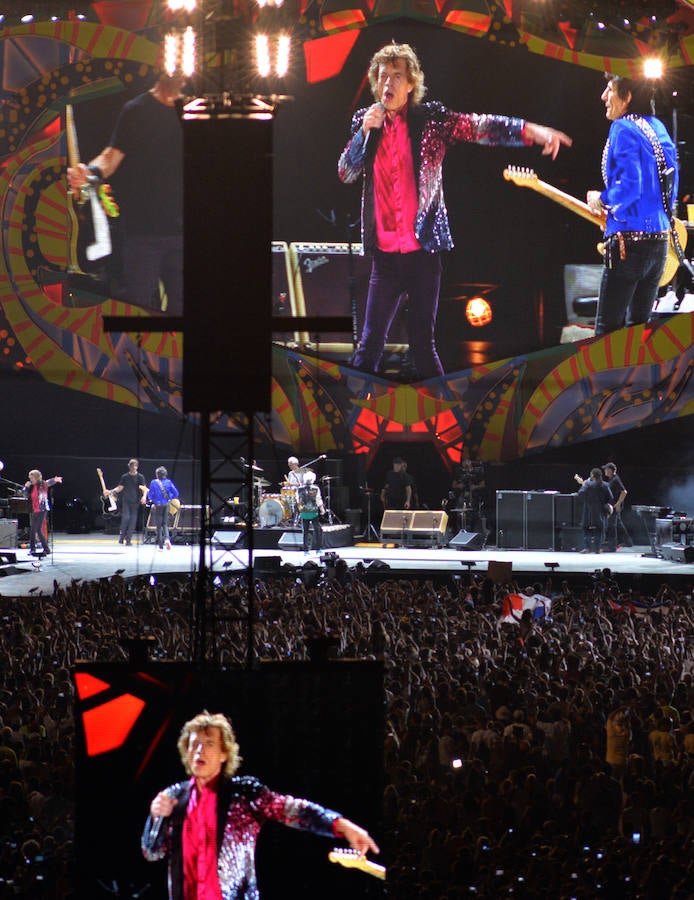 Así fue el histórico concierto de los Rolling Stones en Cuba