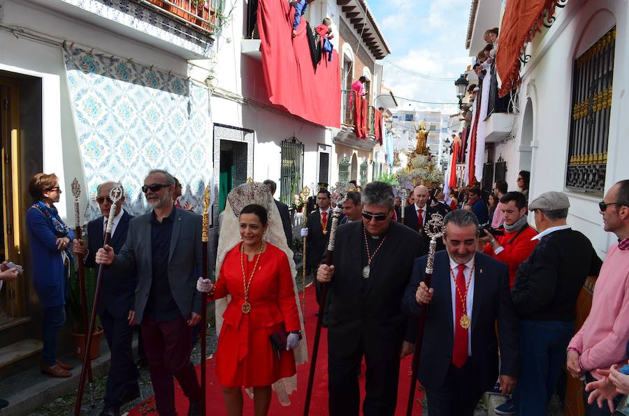 Así ha sido la procesión del Resucitado en Nerja