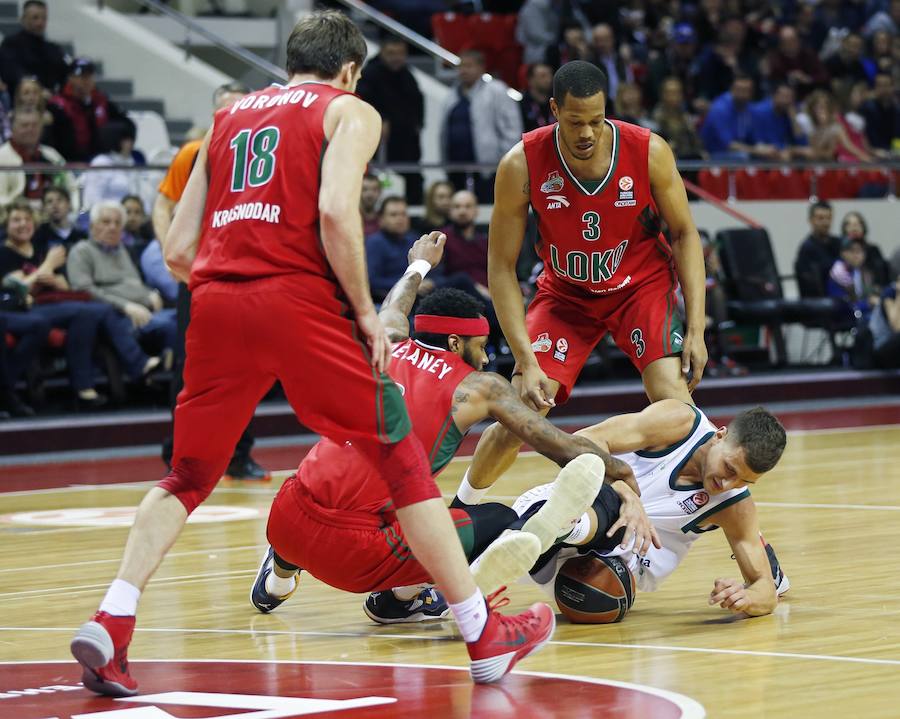 Fotos de la derrota del Unicaja ante el Lokomotiv