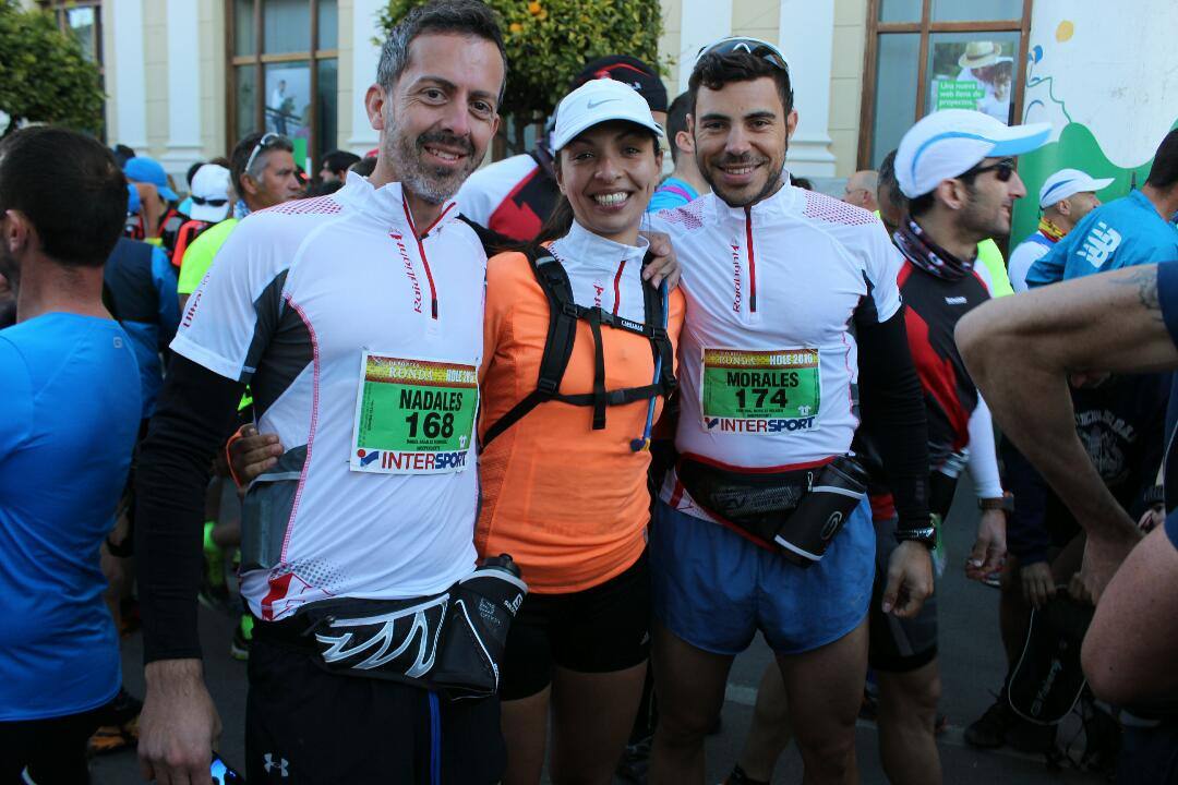 Ronda celebra el XII HOLE, una carrera que homenajea la labor del Tercio en la organización de los 101 kilómetros en mayo