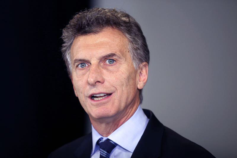 Mauricio Macri, presidente de Argentina.