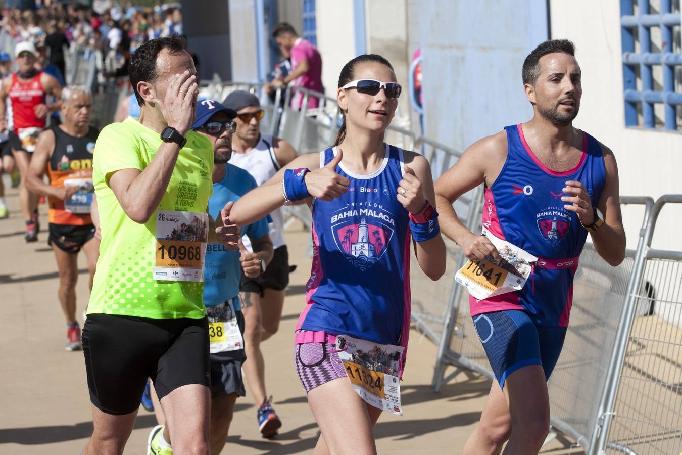 Más de 7.000 corredores participan en la Media Maratón de Málaga
