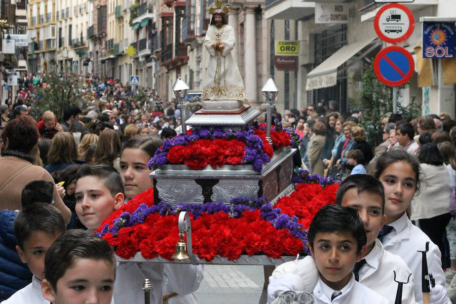 La Semana Santa de Tronos Chicos de Antequera, en imágenes