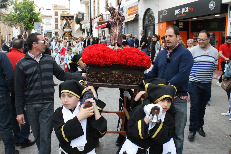 La Semana Santa de Tronos Chicos de Antequera, en imágenes