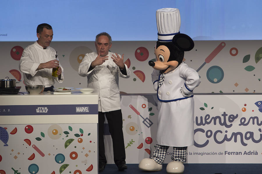 Ferran Adriá cocina para toda la familia