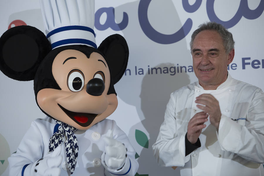 Ferran Adriá cocina para toda la familia