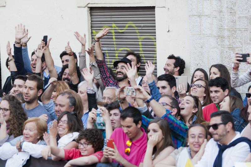 La tercera pasarela hacia el Teatro Cervantes