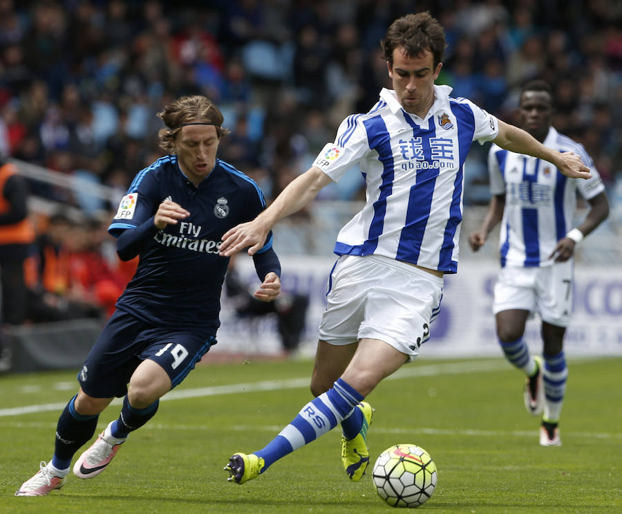 Las mejores imágenes del Real Sociedad - Real Madrid