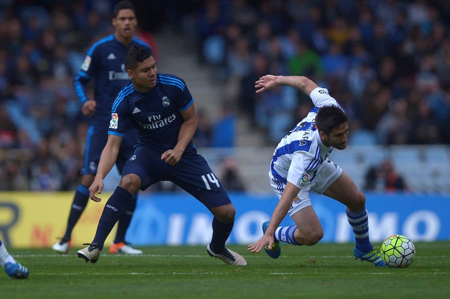 Las mejores imágenes del Real Sociedad - Real Madrid