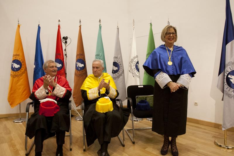 Adelaida de la Calle recibe la Medalla de Oro de la UMA