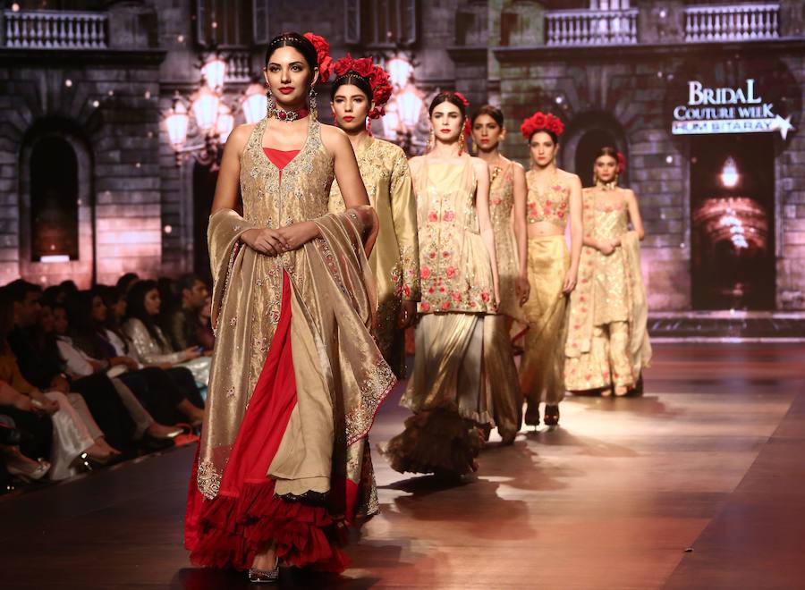 Así visten las novias en Pakistán