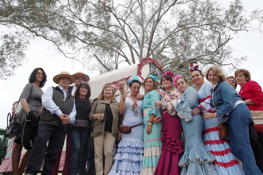 Los romeros malagueños se preparan para ir al Rocío, en fotos