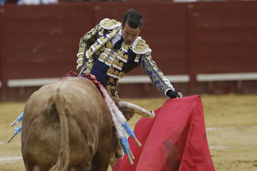 La reaparición de José Tomás en Jerez, en fotos