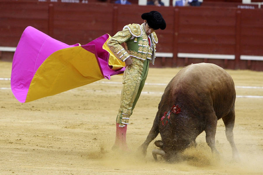 La reaparición de José Tomás en Jerez, en fotos